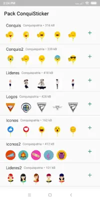 ConquiStickers IASD WAStickerA android App screenshot 7